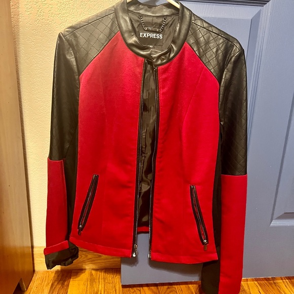 Express faux leather jacket - Picture 2 of 2